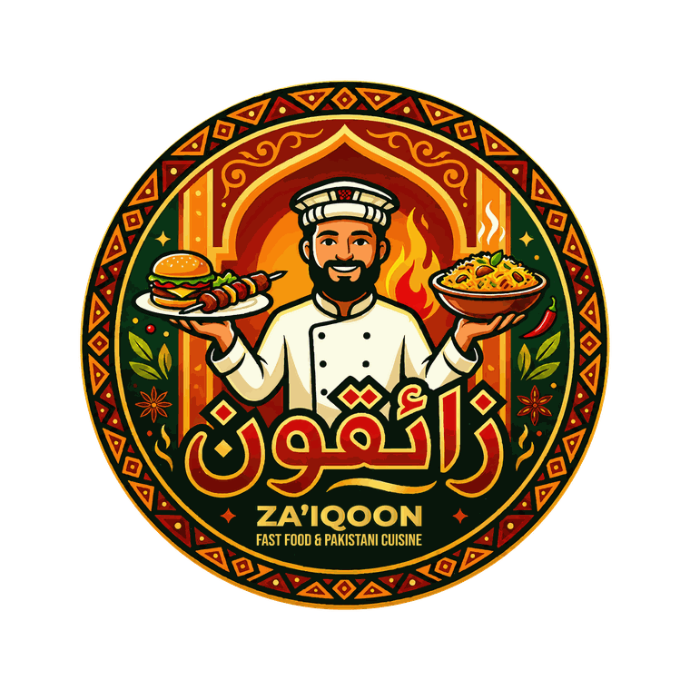 Za'iqoon — Fast Food & Pakistani Cuisine badge